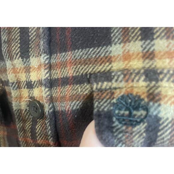 Timberland Mens Flannel Size XXL-Preowned - Picture 8 of 9
